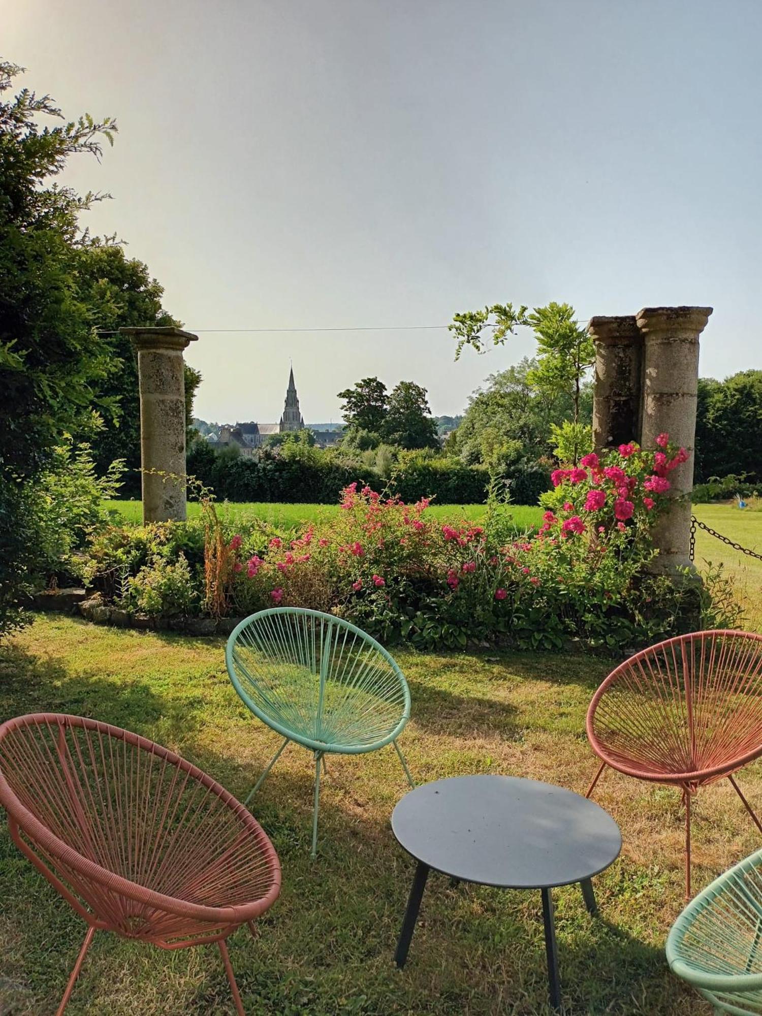 Les Chambres D'Hotes Du Manoir De Roz-Maria Quintin Exteriér fotografie